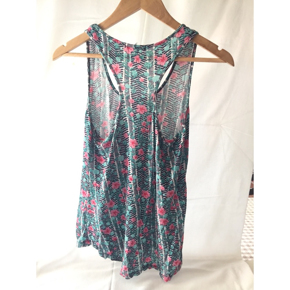 Floral print tank top - Picture 2 of 3